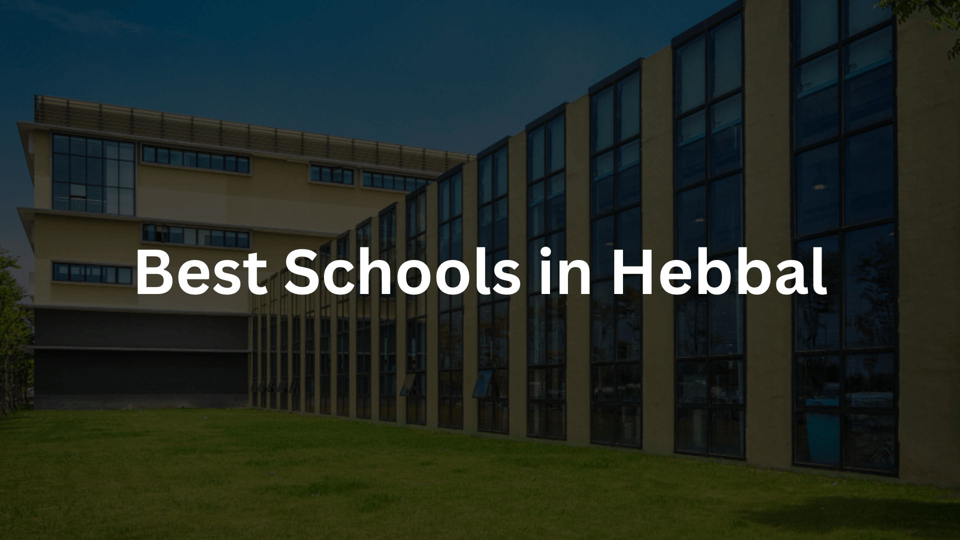 Best Schools in Hebbal