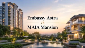 Embassy Astra vs MAIA Mansion
