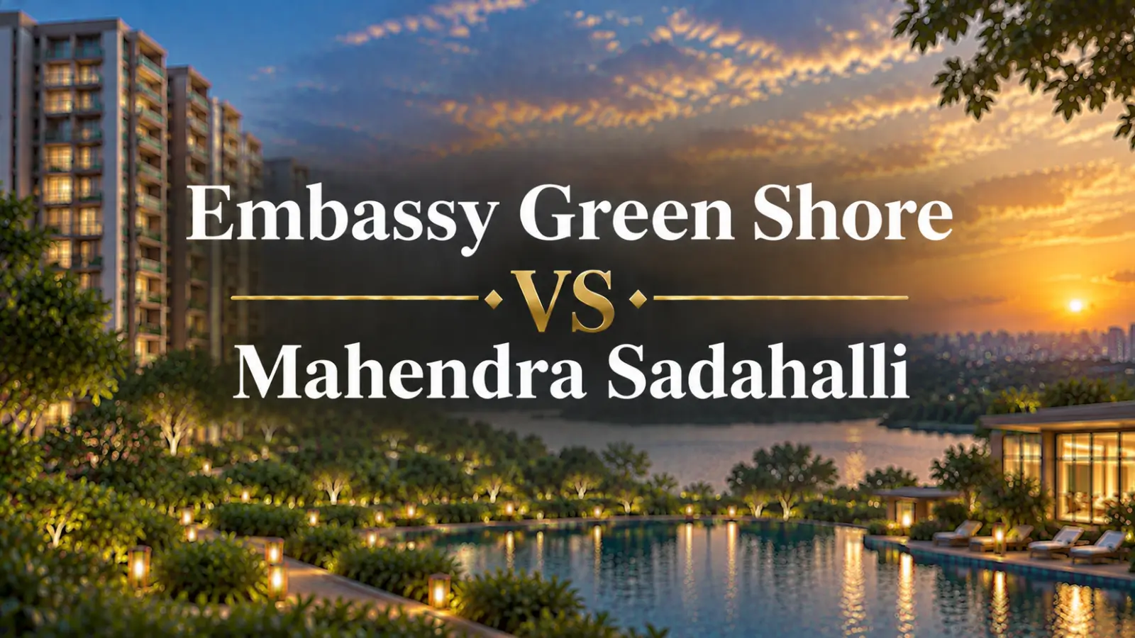 Embassy Green Shore vs Mahendra Sadahalli