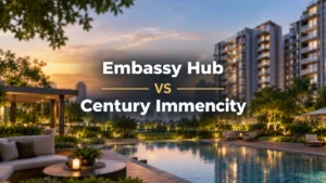 Embassy Hub vs Century Immencity
