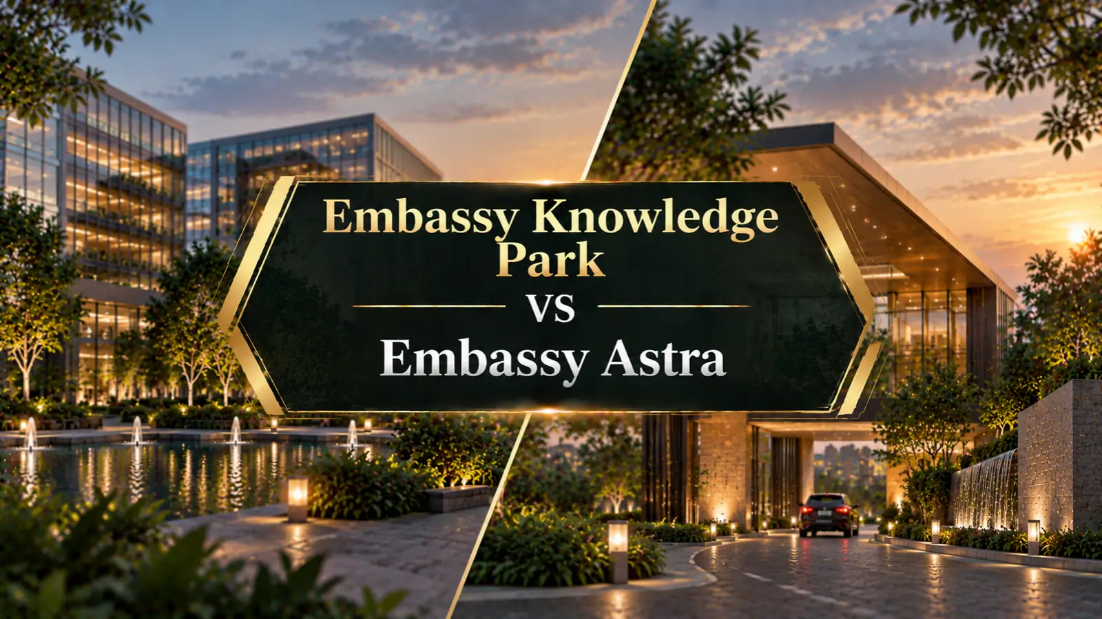 Embassy Knowledge Park vs Embassy Astra