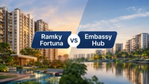 Ramky Fortuna vs Embassy Hub