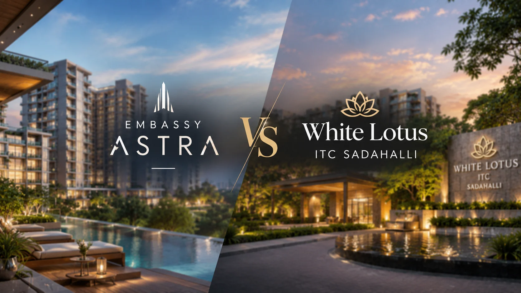 Embassy Astra vs White Lotus ITC Sadahalli