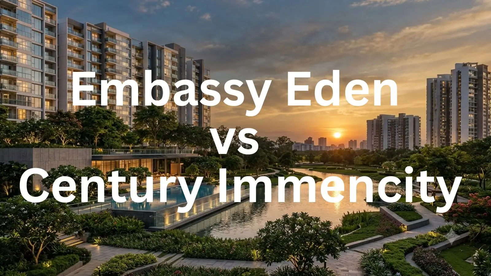Embassy Eden vs Century Immencity