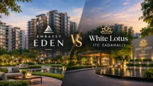 Embassy Eden vs White Lotus ITC Sadahalli