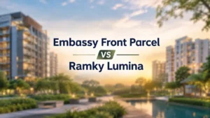Embassy Front Parcel vs Ramky Lumina