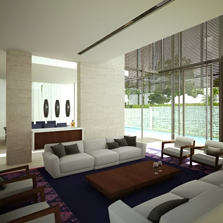 Embassy Boulevard Villas In Yelahanka Bangalore G2-Living-Room-min