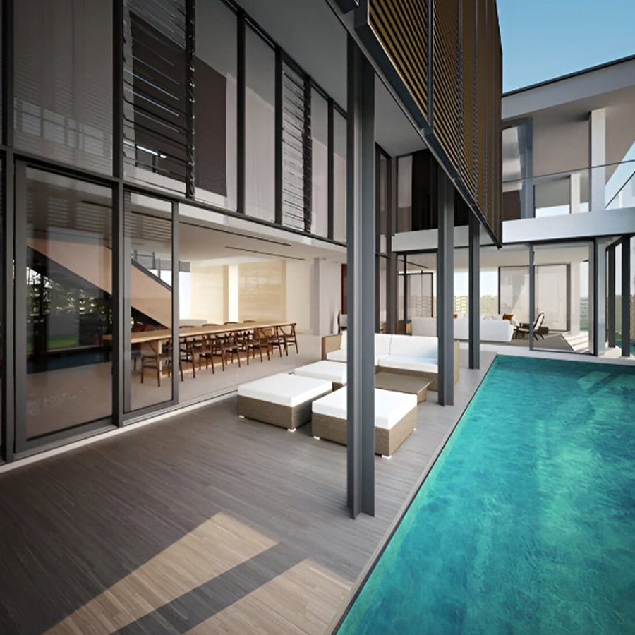 Embassy Boulevard Villas In Yelahanka Bangalore G3A Swiming Pool