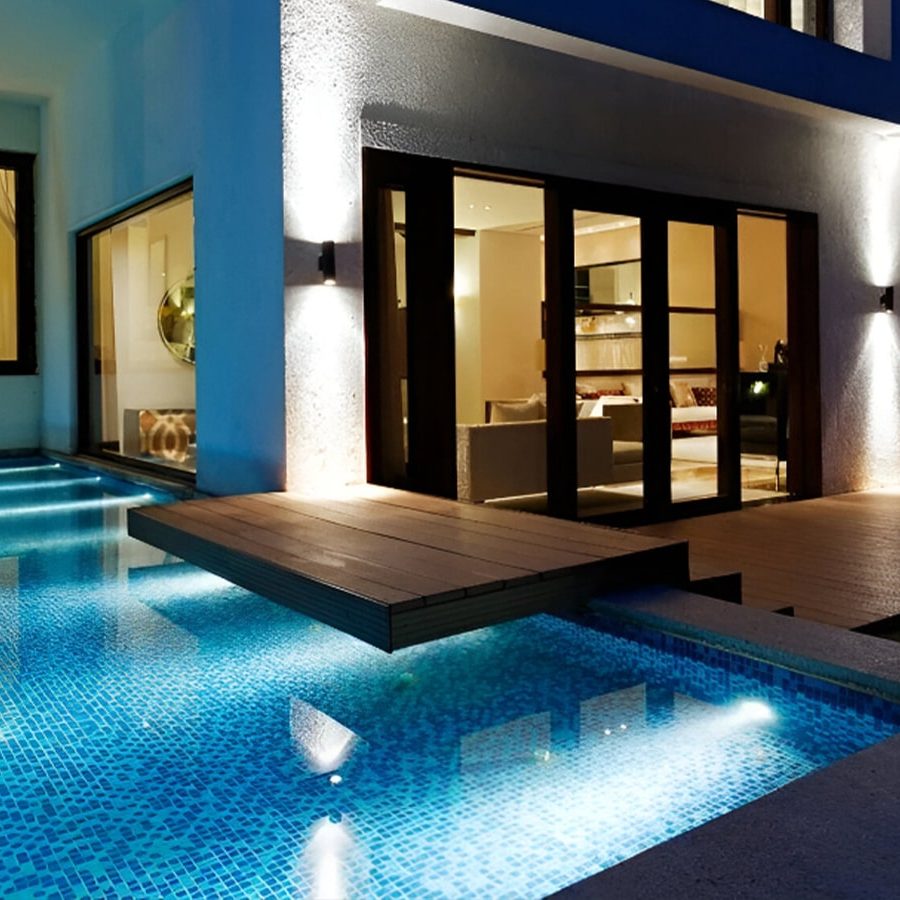 Embassy Grove Apartments in Kodihalli Bangalore swiming pool