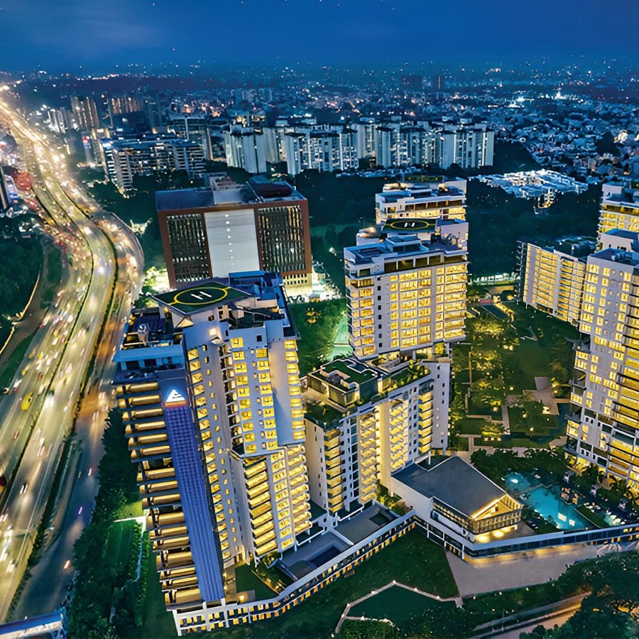 Embassy Lake Terrace apartment in hebbal bangalore banner image