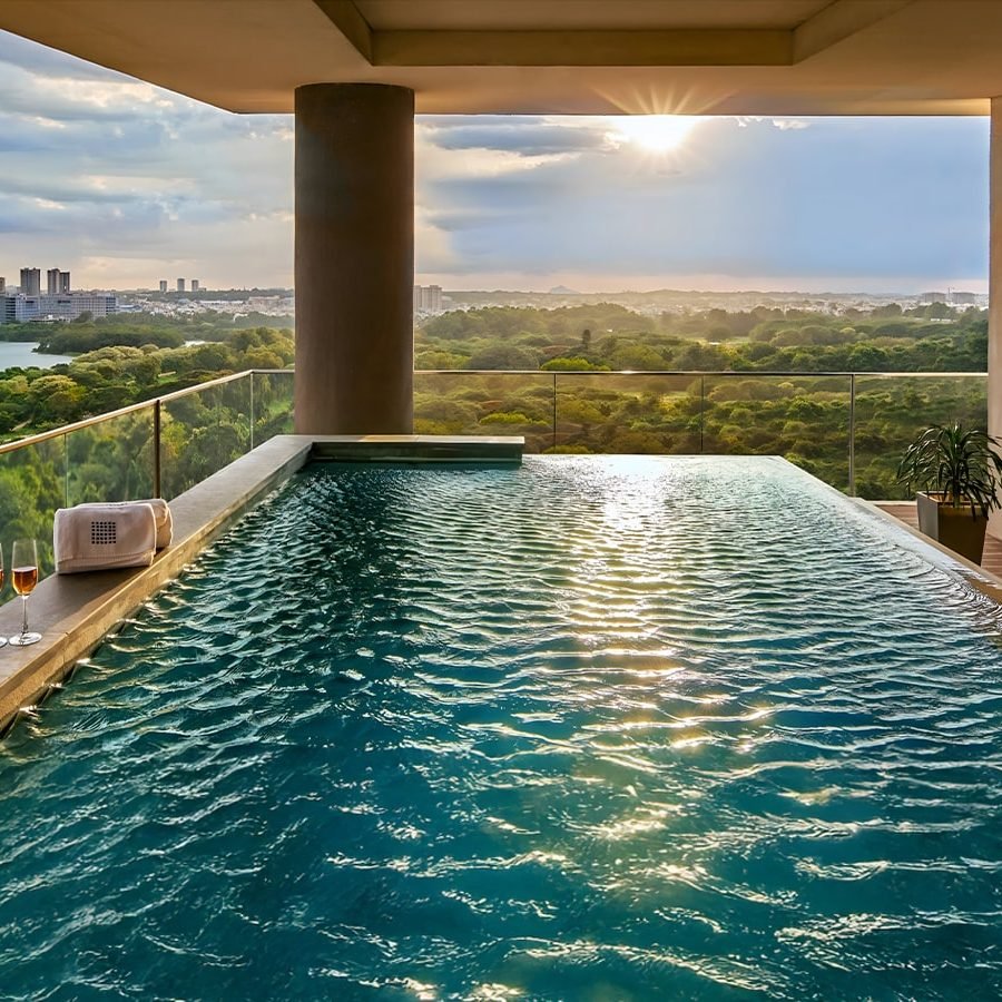 Embassy Lake Terrace apartment in hebbal bangalore