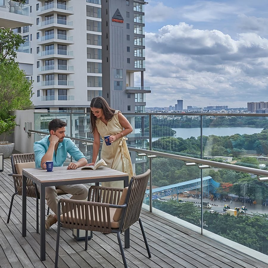 Embassy Lake Terrace apartment in hebbal bangalore