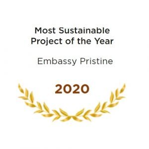 Embassy Pristine - Most Sustainable Project of the Year 2020