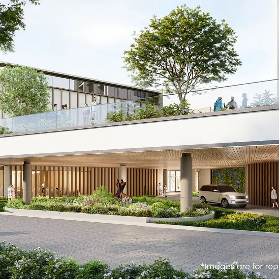 Embassy Sky Terraces Enterance