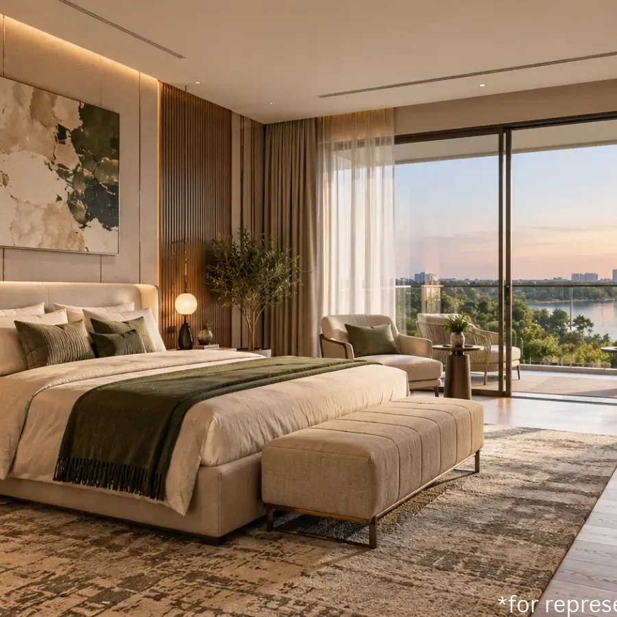 Embassy Whitefield bedroom