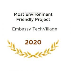 Most Environment Friendly Project 2020 - Embassy Tech Village